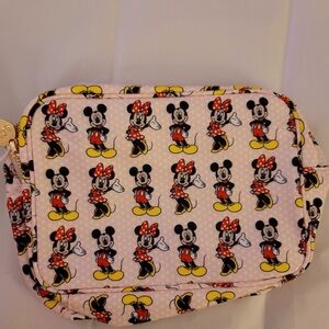 Stoney Clover Lane Minnie Mouse Pink Cosmetic Bag